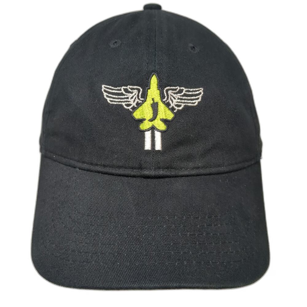 Ivory Baseball Cap Black One Size Slideback Firecorn Popcorn Jet Cotton Hat